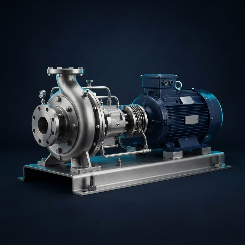 ANSI horizontal process pump