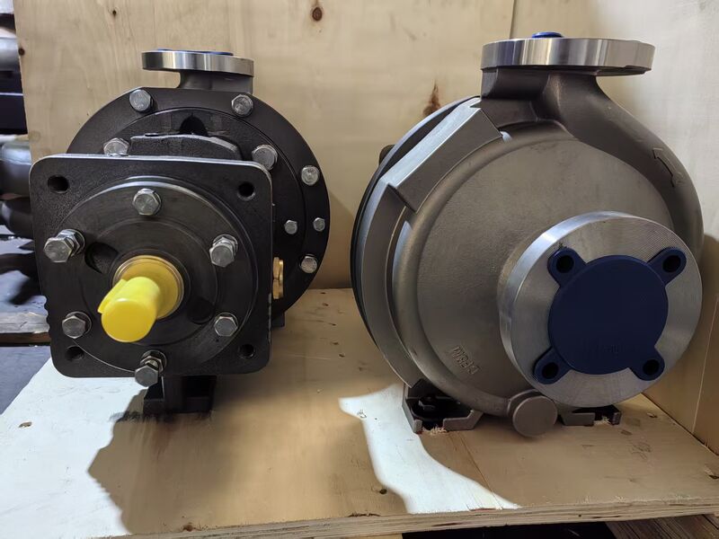 ANSI B73.1 standard bare pump assembly overview