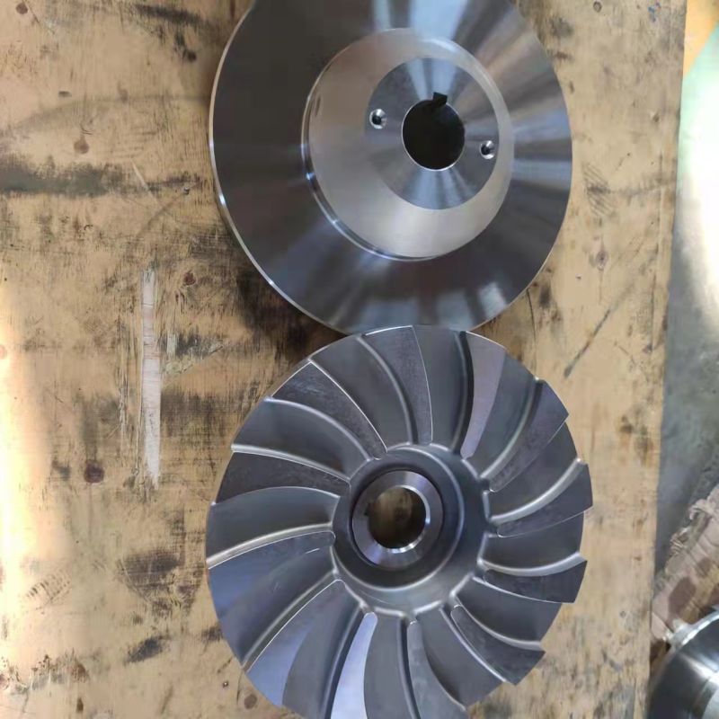 Custom OEM casting and machining service — CD4MCuN duplex stainless steel pump components and exotic alloy castings