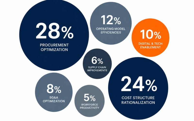 Seven financial levers for pump TCO reduction: Capital Cost 20-40%, Spare Parts 30-40%, Inventory 20-30%, Downtime Avoidance $3M+, Premium Freight $500-5K, Admin Cost 10-15%, Extended Service Life — b2b-sourcing-guide-2026-financial-benefits-replacing-oem-process-pumps-dimensional-equivalents