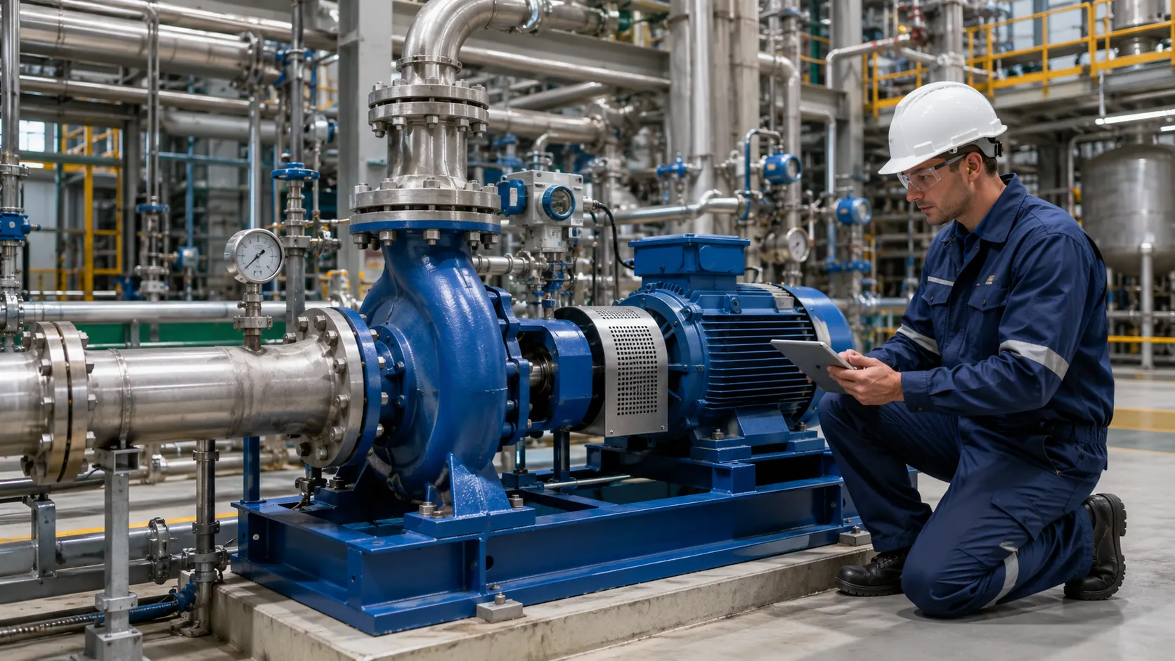 ANSI process pump standardization retrofit at a chemical processing facility