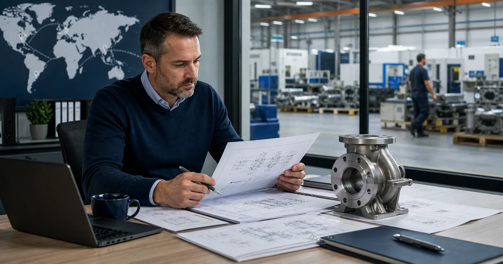 ANSI process pump sourcing supplier audit and inspection checklist for Asia procurement