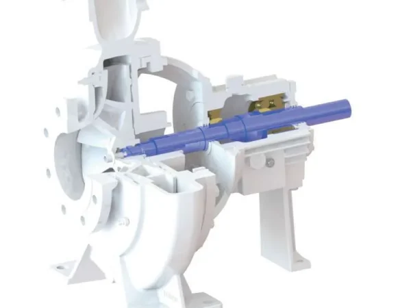 ISO 5199 DW wear resistant process pump for abrasive and corrosive slurry