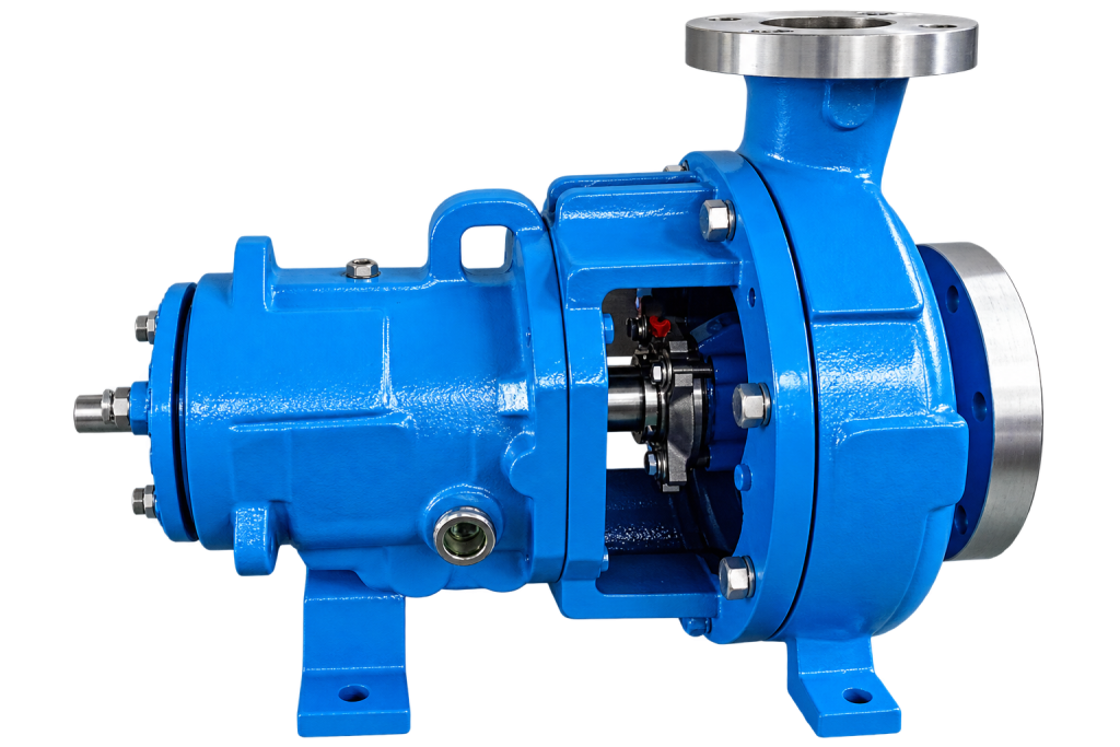 ANSI process pump for industrial process service