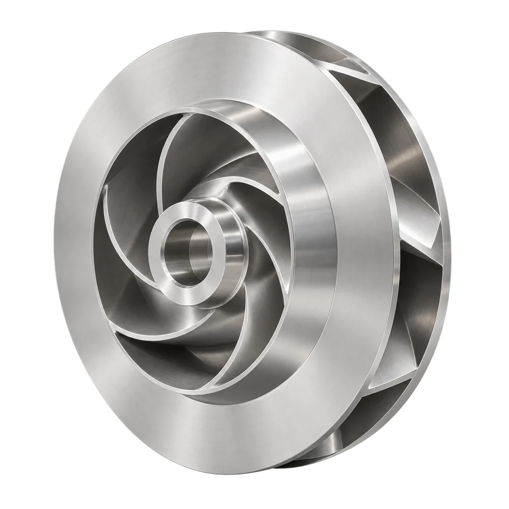 Representative enclosed impeller