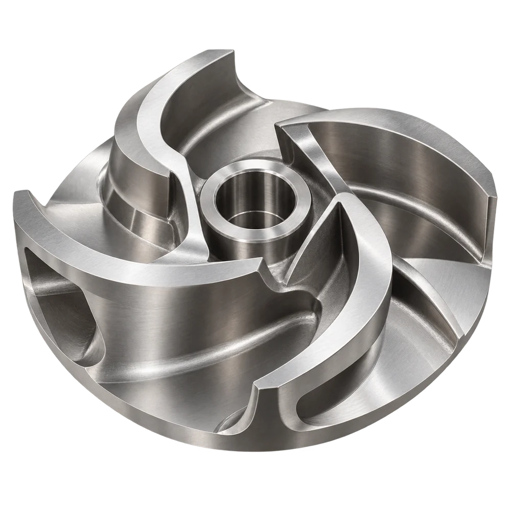 Representative special fibre handling impeller